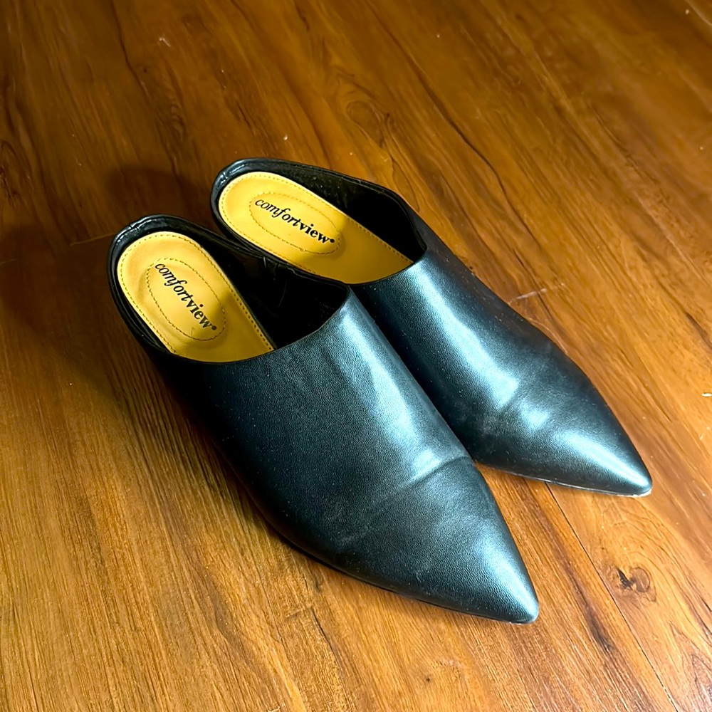 Black mules